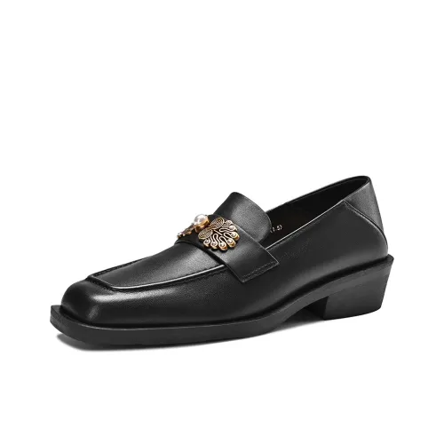 BOSSSUNWEN Loafers Women's Black