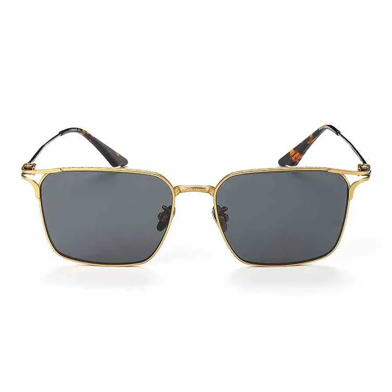 MORTON MUNCH Titanium Square Sunglasses Men's-1