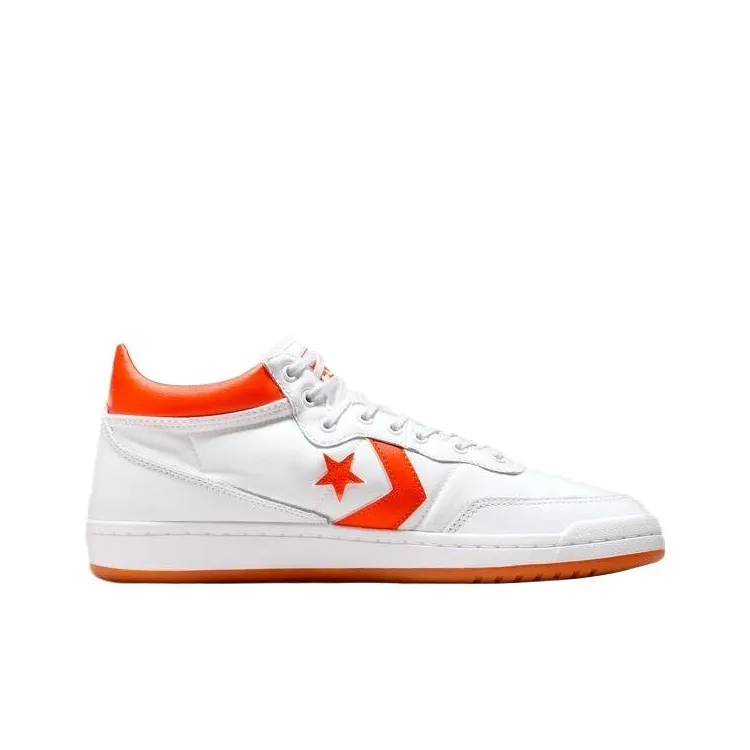 Converse Fastbreak Pro Leather Mid 'White Orange Gum'-1