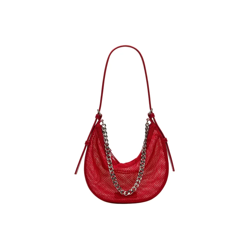 STEVE MADDEN Synthetic Material Shoulder Bag Women's Red-0