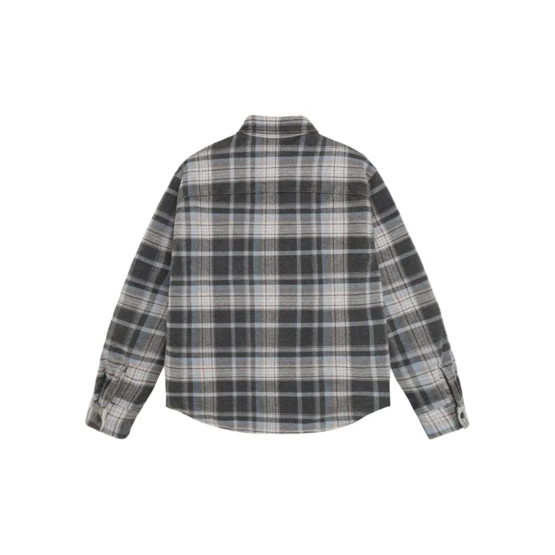 Stussy Heavy Washed Plaid Shirt-1