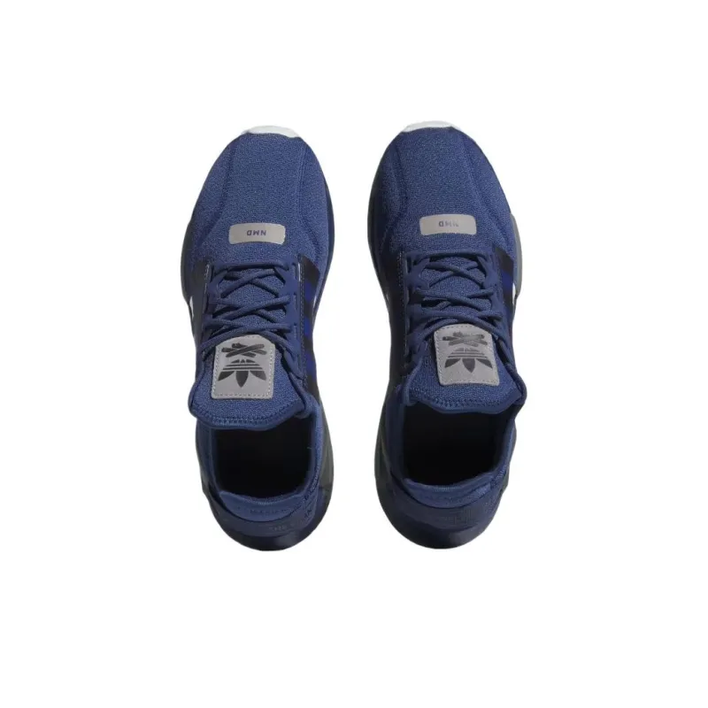 Adidas Nmd R1 V2 Tech Indigo Cloud White Grey Three-2
