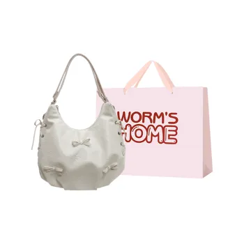 Worm's Home Artificial Leather One Shoulder Crossbody Backpack Women's Multicolor