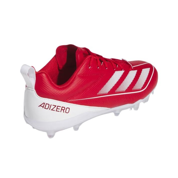 【28cm】Adizero Electric 2 レッド アメフト スパイク adidas Adizero Electric II Football Cleats - White | Free