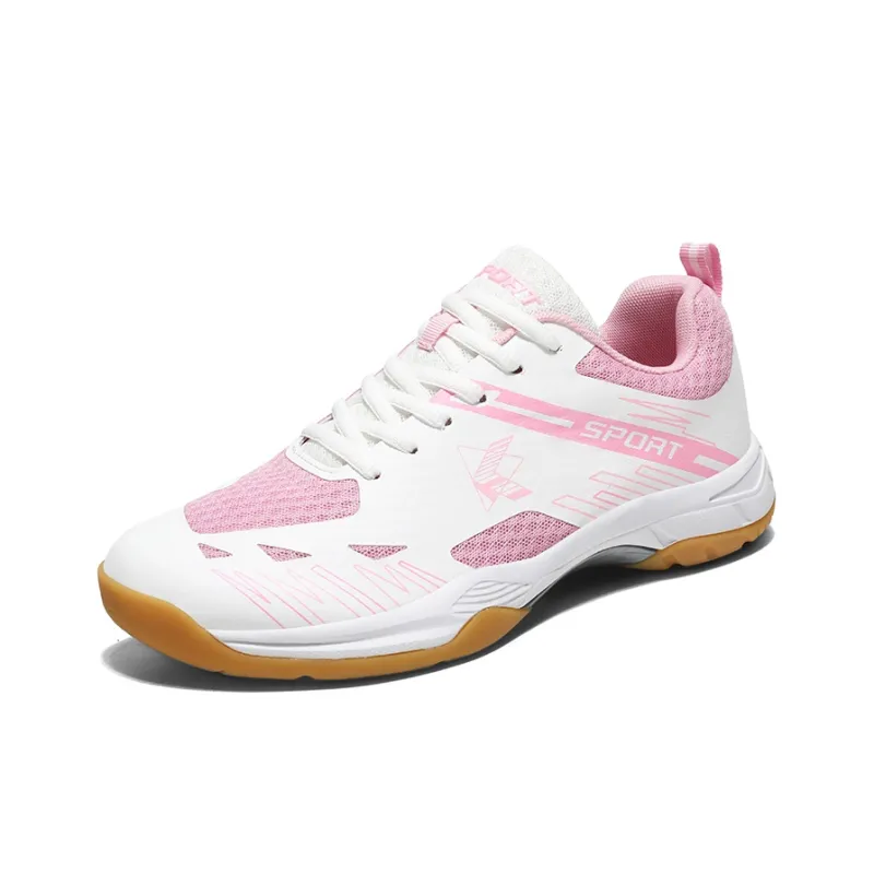 QIUTEXIONG Cushioning, Slip Resistant, Abrasion Resistant, Breathable, Support, Rebound Low Top Badminton Shoes Unisex-7