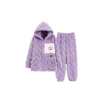 The Story Of The Flower Season Pajama Set Women's Violet