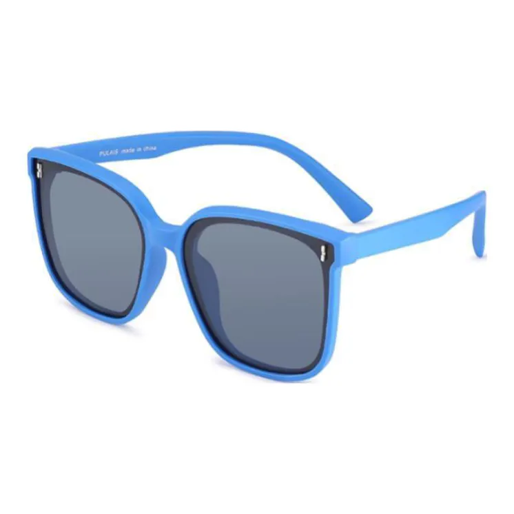 PULAIS TR90 Square Sunglasses Kids' Multicolor-1