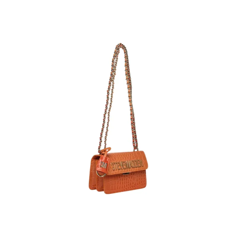 STEVE MADDEN Synthetic Leather Shoulder Bag Crossbody Bag Women's Orange-1
