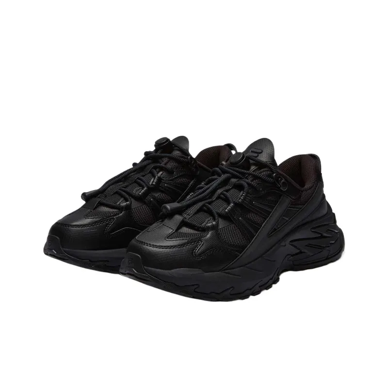 FILA FUSION SKYVEIL Low Top Casual Shoes Women's Steed Black-4