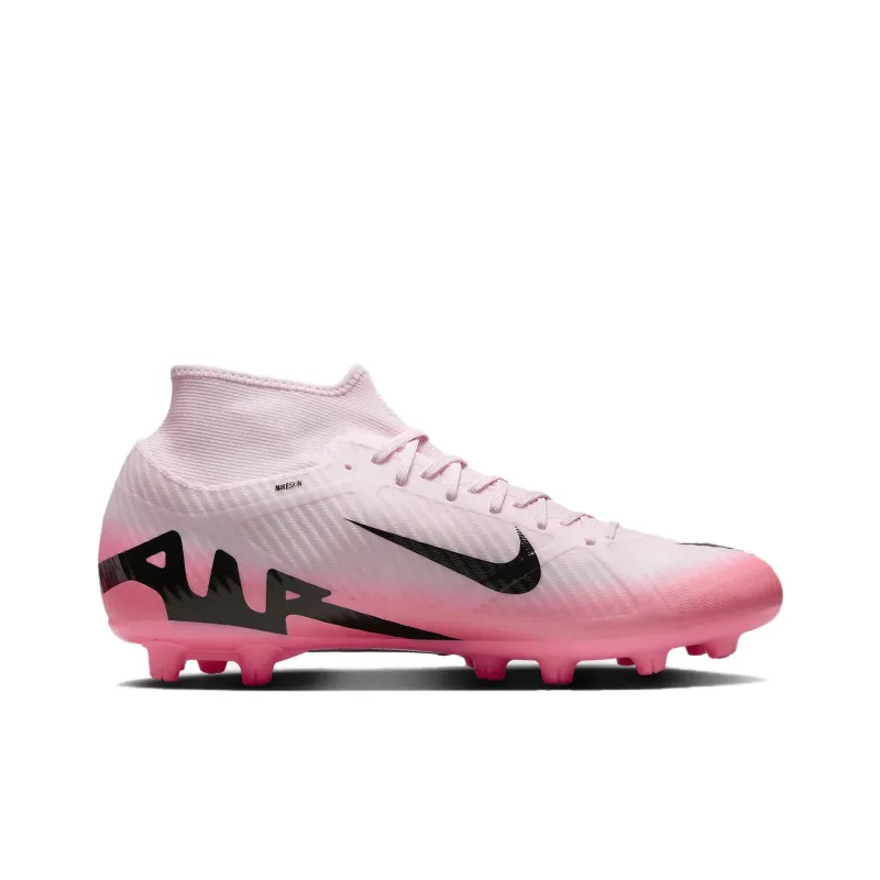 Nike Mercurial Superfly 9 HG Rubber Short Studs Soccer Shoes Men's Pink-1