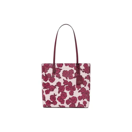Kate Spade PVC Tote Bag Shopping Bag Shoulder Bag Handbag Women's Pink Multicolor