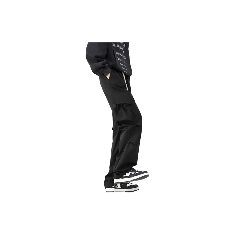 David Bakken Cargo Pants Wide Leg Casual Pants Unisex-9