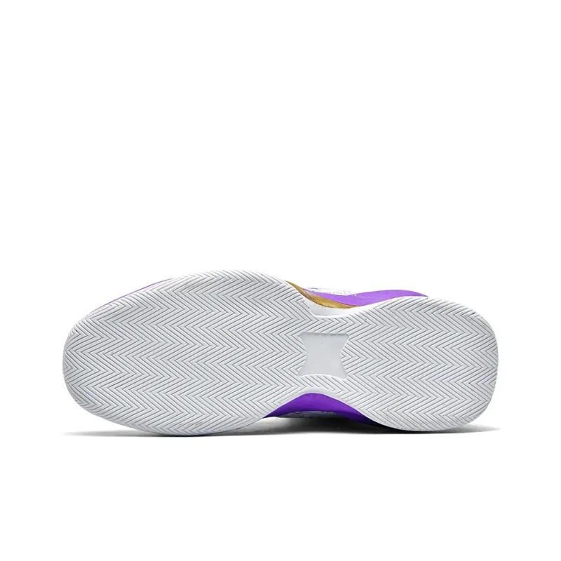 GQWE Cushioned Slip-Resistant Lightweight Mid-Top Basketball Shoes Unisex-9