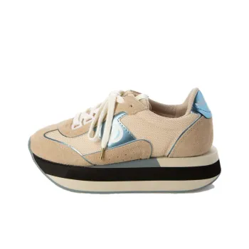 NO NAME Slip Resistant Breathable Low Top Casual Shoes Women's Beige