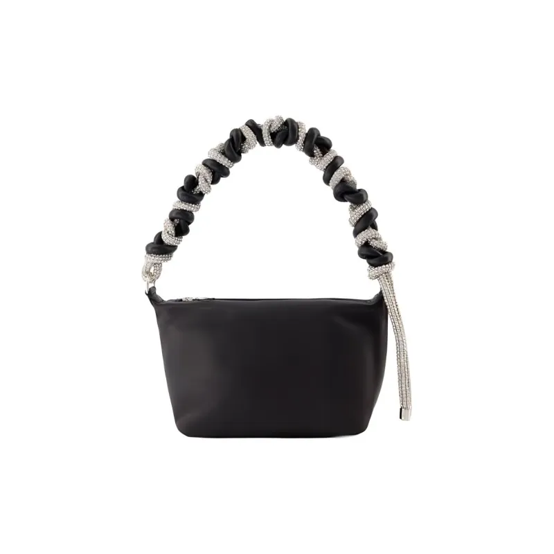 KARA Lambskin Handbag Shoulder Bag Women's Black-0