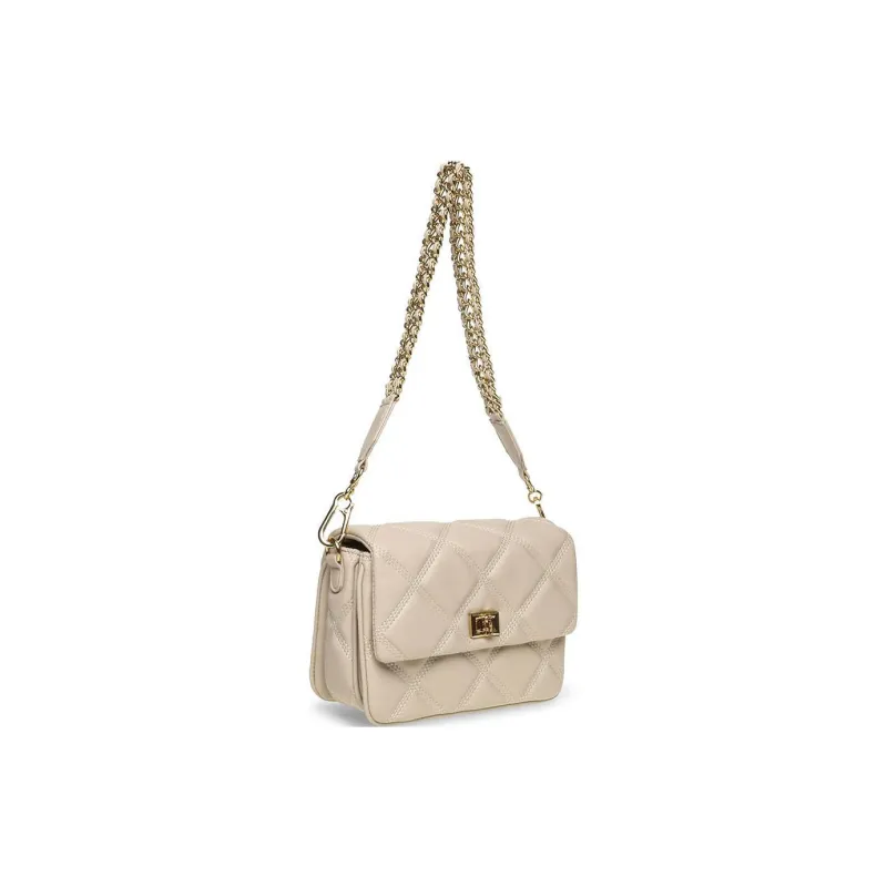 STEVE MADDEN Synthetic Leather Handbag Shoulder Bag Women's Bone-1