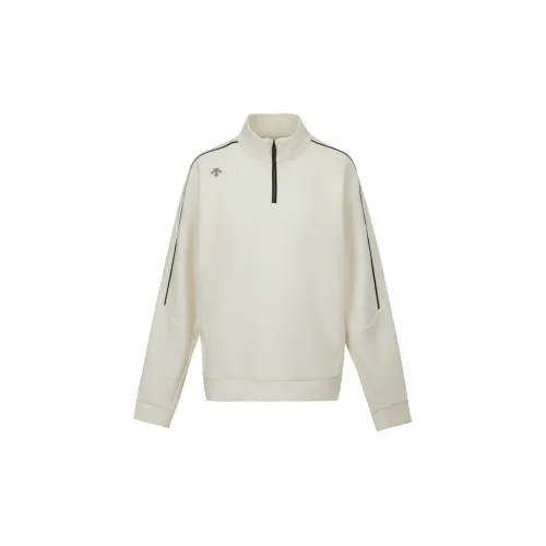 DESCENTE WOMENS RUNNING Sweatshirts Women's CR-CREAM