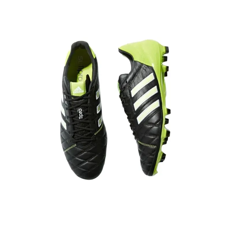 Adidas Adipure Anti Slip Wear Resistant Soccer Shoes Unisex Black-4