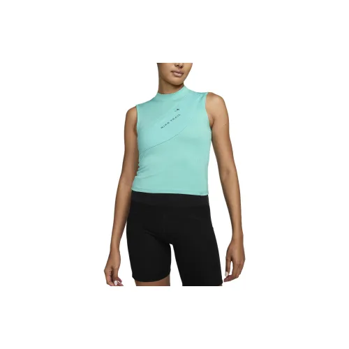 Nike Dri-Fit Tank Tops Women's Frost Green/Smokey Blue