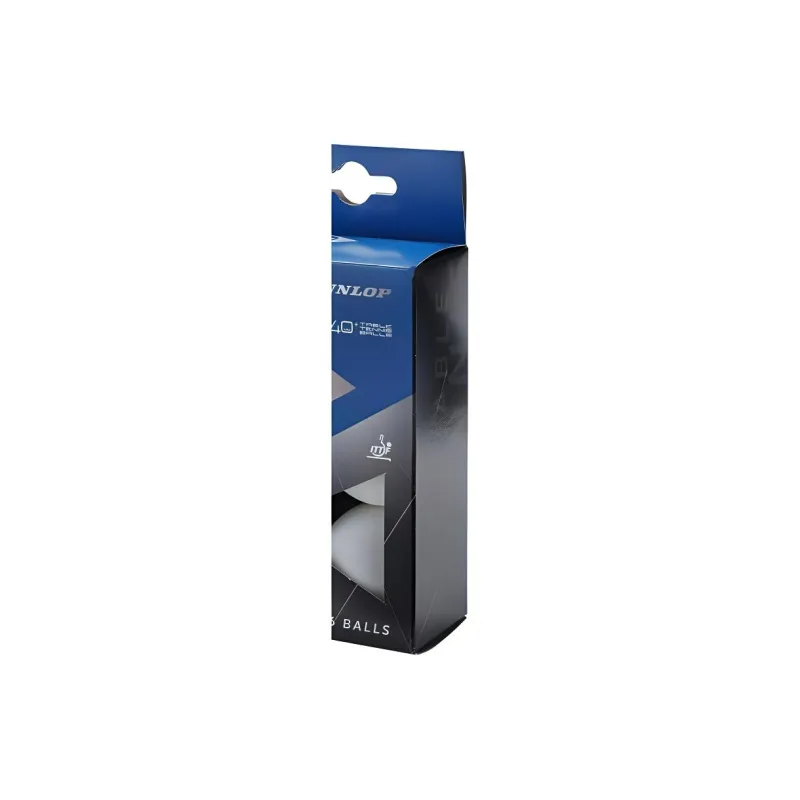 DUNLOP Table Tennis Unisex 3 Balls White-4