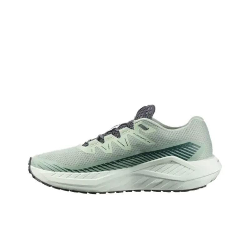 SALOMON Anti-Slip Wear-Resistant Low-Top Casual Running Shoes Men's Green-2