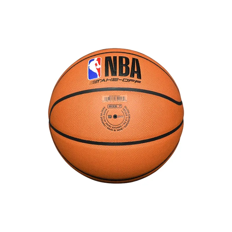 Wilson NBA PU Basketball Brick Red Size 7 Training Unisex-3