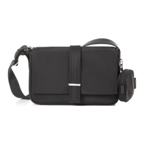 SAMSONITE Nylon Blends Polyester Shoulder Bag Crossbody Bag Women's Black
