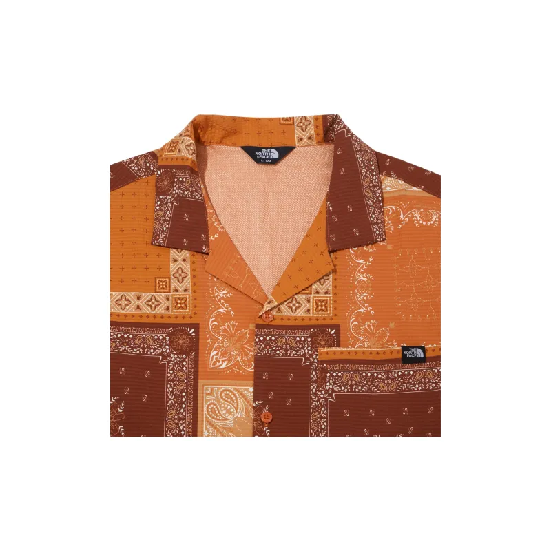 THE NORTH FACE Shirt Men's Orange-5