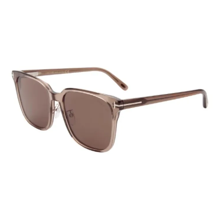 TOM FORD Plate Frame Square Sunglasses Unisex Multicolor-2