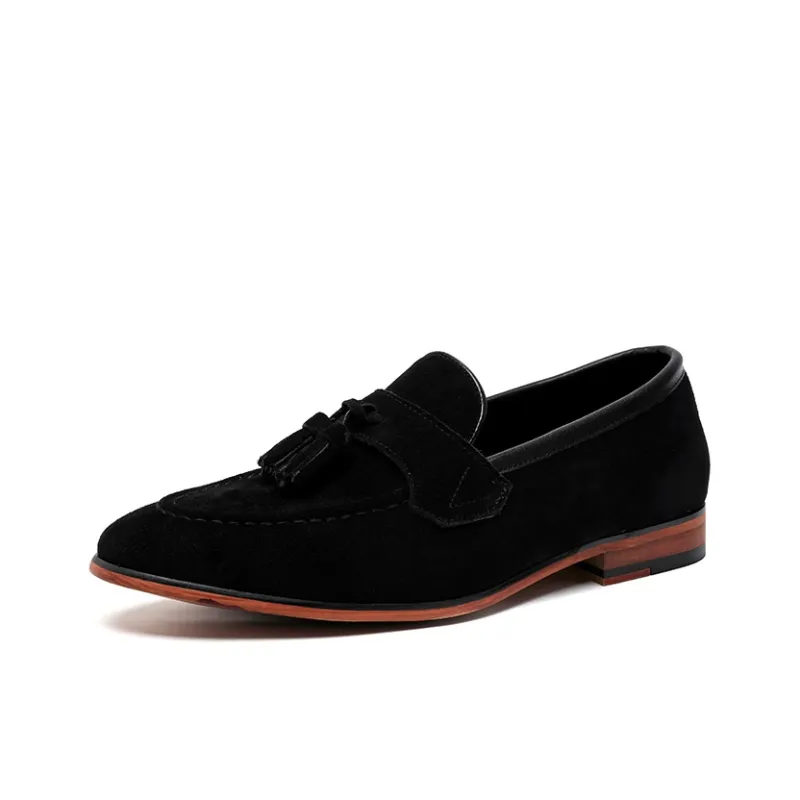 LUOMAIKE Loafers Men Brown-0