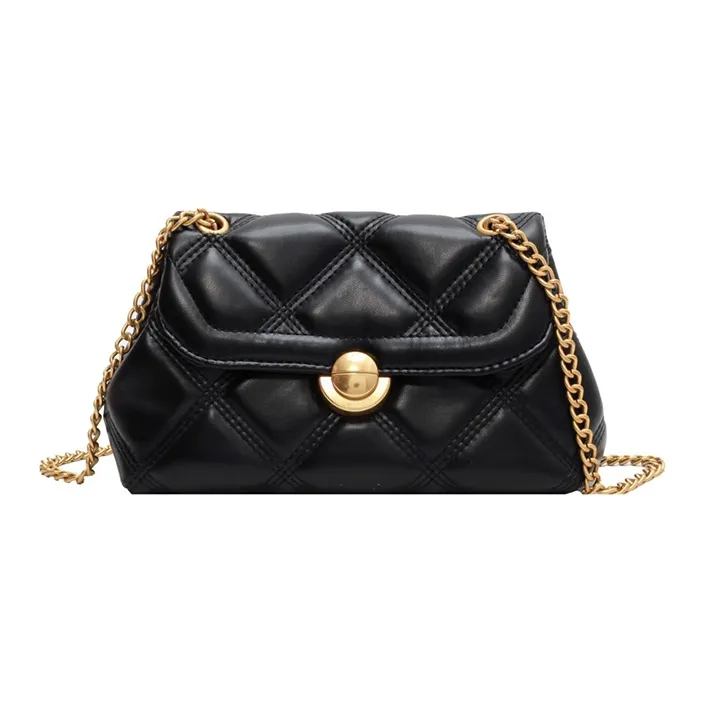 Jade En Plus PU Shoulder Bag Regular Women's Black-1