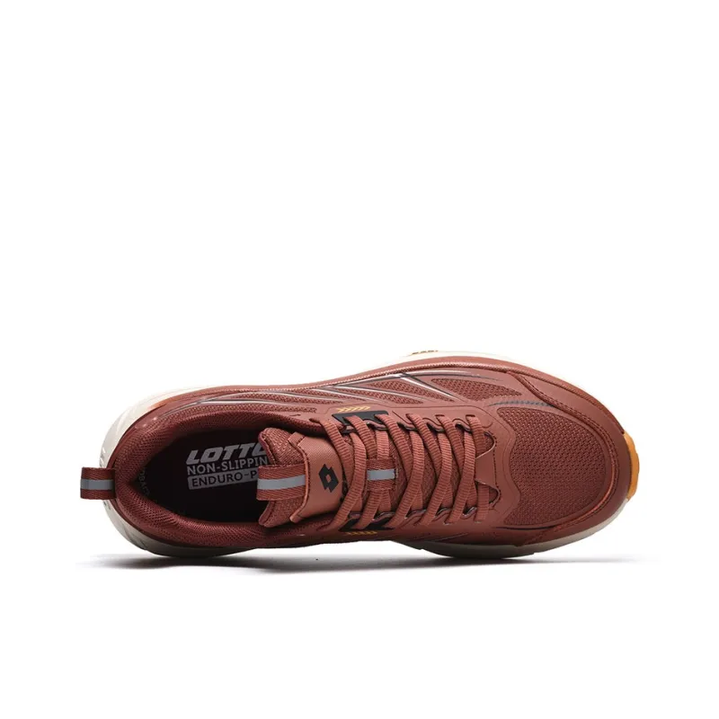 LOTTO Wild V2 Non slip Wear resistant Impact resistant Low Top Outdoor Shoes Men's Hot Sauce Red-2