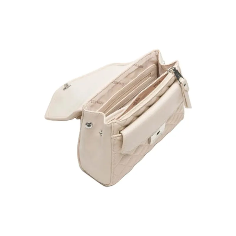 STEVE MADDEN Synthetic Material Key Pouch Handbag Women's Bone-2