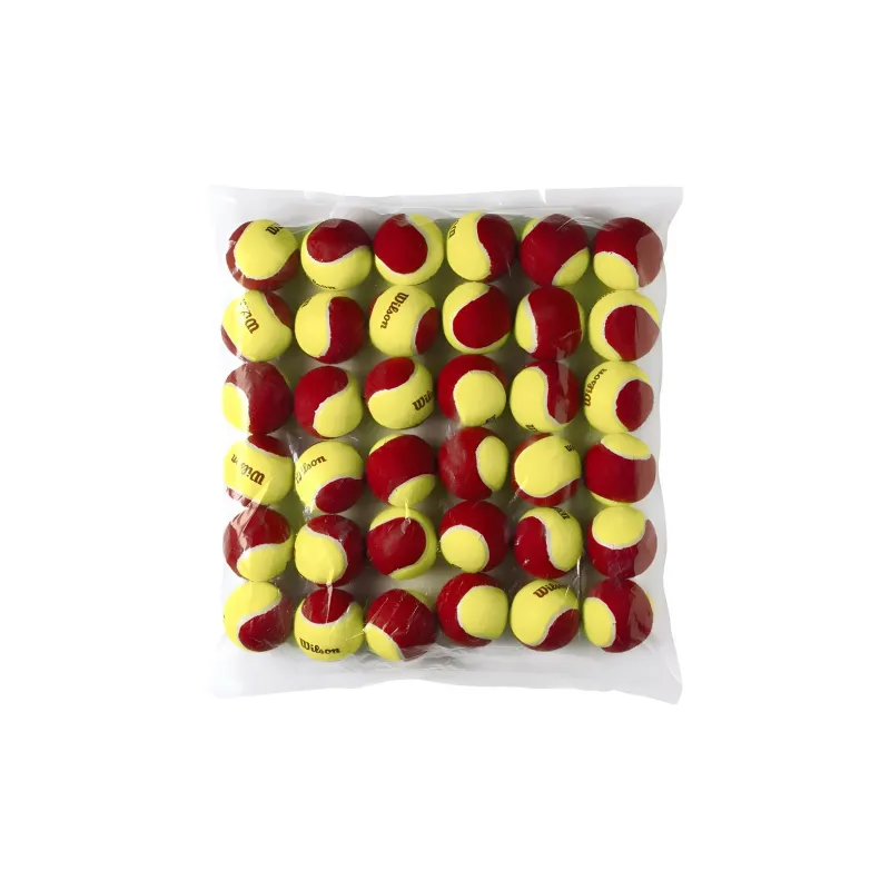 Wilson Starter Tennis Balls Training Ball Court Yellow Red-0