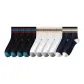4 Black+4 White+2 Navy Blue