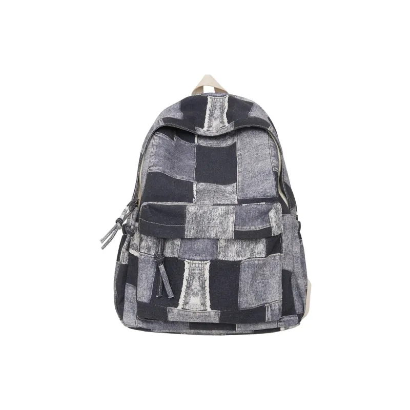 Barang Bear Canvas Canvas Bag Backpack Unisex Multicolor-4