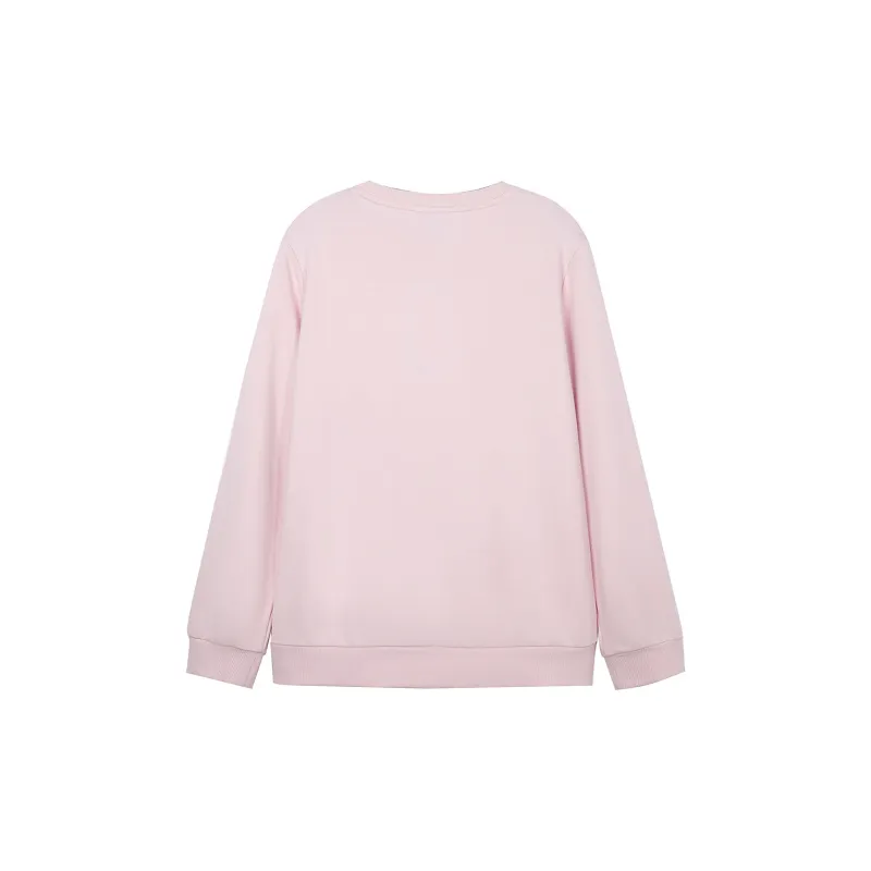 Skechers Sweatshirt Unisex Light Purple Pink-1