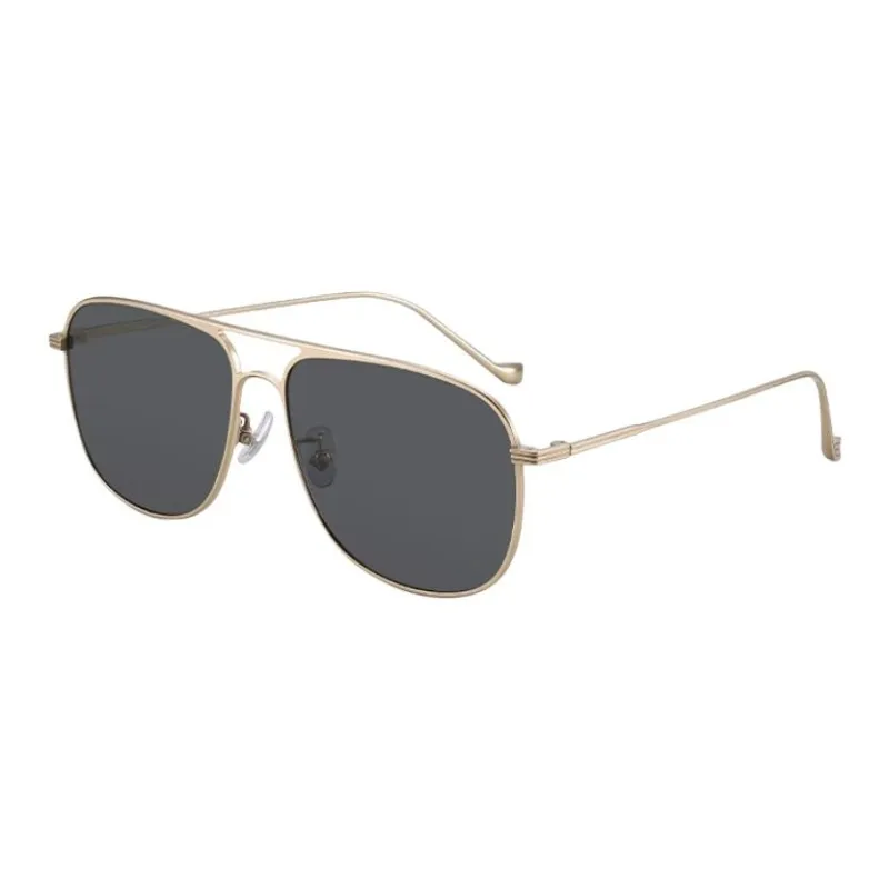 PULAIS Pure Titanium Aviator Sunglasses Men's Multicolor-3