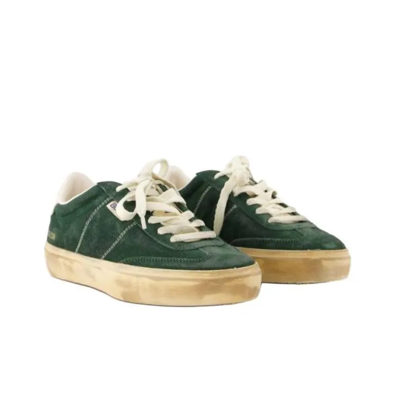 Golden Goose Soul Star Low Top Skateboard Shoes Women's Green-2