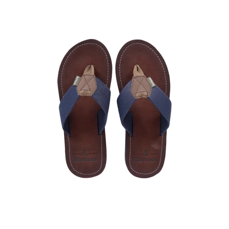 BARBOUR Flip Flops Men's Marine Blue-5