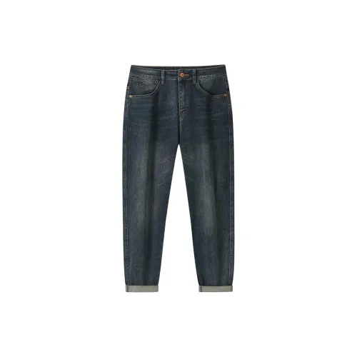 HALEBOSS Jeans Men Blue