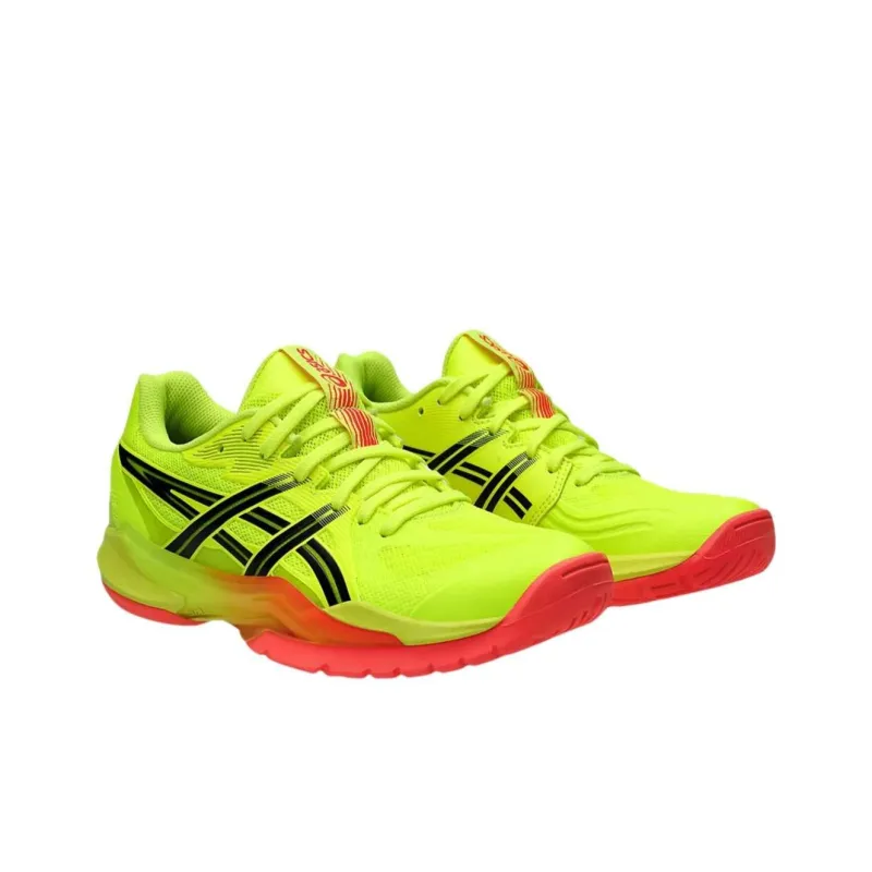 Asics Powerbreak Ff Paris Safety Yellow Black Women's-4
