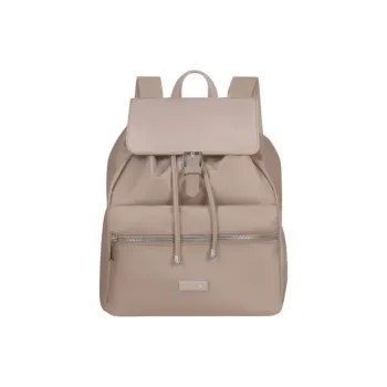 SAMSONITE Polyester Backpack Unisex Gray Pink