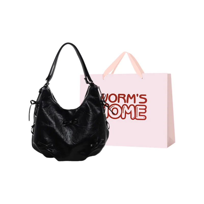 Worm's Home Artificial Leather One Shoulder Crossbody Backpack Women's Multicolor-8