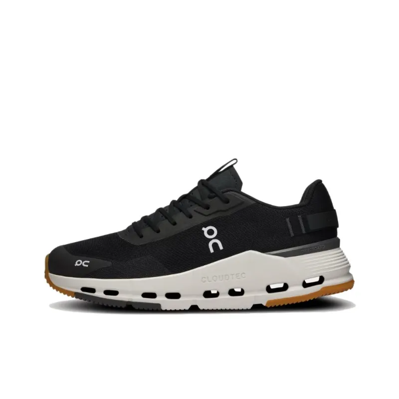 On Running Cloudnova Form 2 Black Ivory Women's-0
