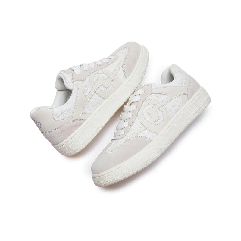 DFOA Low Top Skateboard Shoes Unisex Ecru-4
