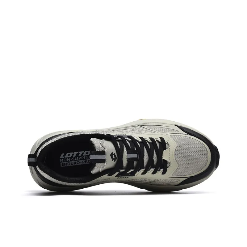 LOTTO Wild V2 Non slip Wear resistant Impact resistant Low Top Outdoor Shoes Men's Gray Green-2