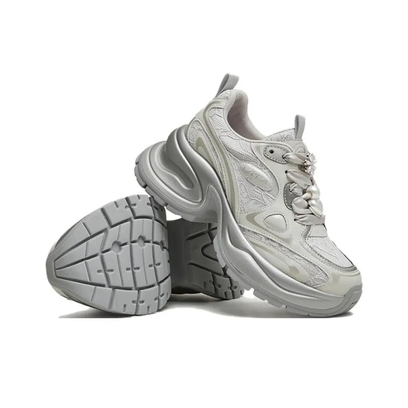 Tata Slip Resistant Low Top Chunky Sneakers Women's-4