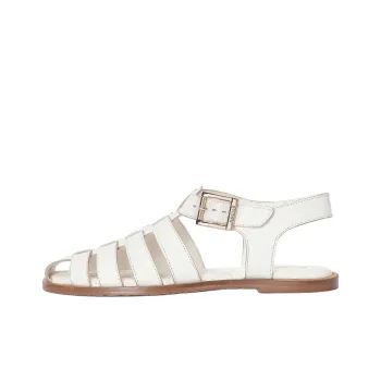 BARBOUR Macy Roman Sandals Women's White