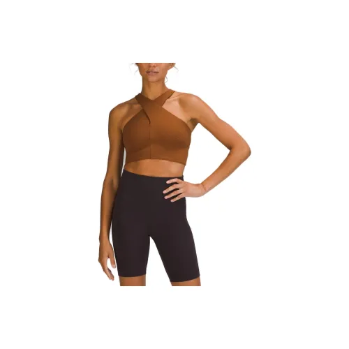 Lululemon Wrap-Front Sports Underwear Women's Copper Brown